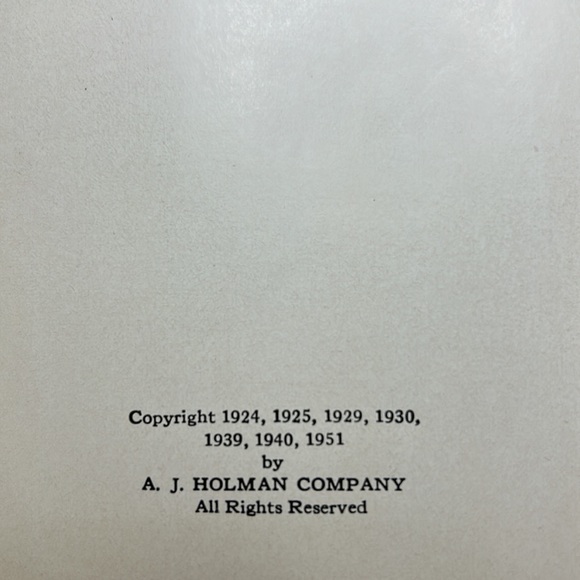 Holy Bible Masonic Leather Bound Edition Vintage/Antique 1951 Gold Embossed $50 - Picture 9 of 9